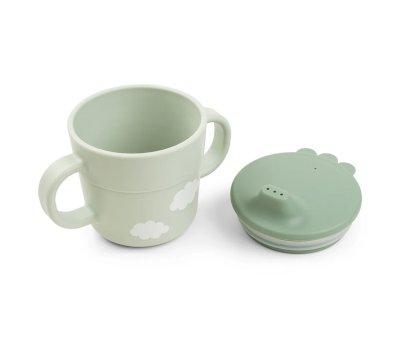Set Primera Vajilla Foodie Happy Clouds Verde