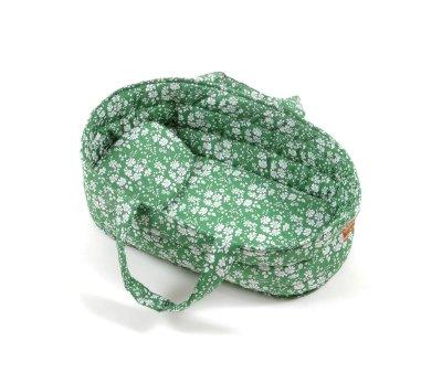 Capazo y Almohada Liberty Capel Verde para Muecos