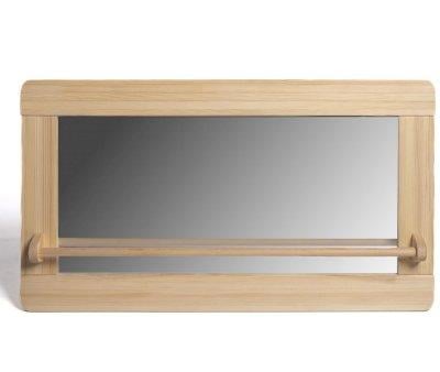 Specchio Montessori Grande con Barra in Legno