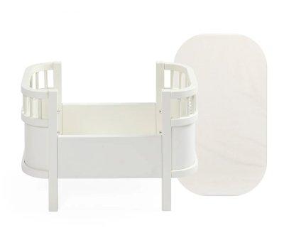 Cuna Sebra para Muecas Classic White