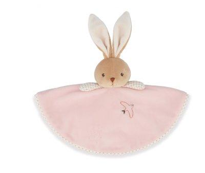 Doudou Conejo Redondo Rosa Personalizable