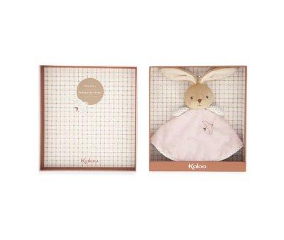 Doudou Conejo Redondo Rosa Personalizable