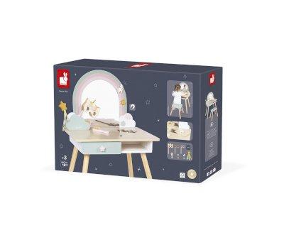 Tocador Unicornio de Madera y Accesorios