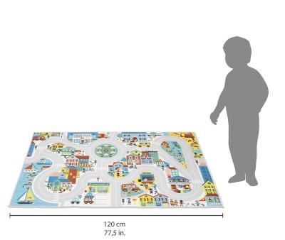 Tapis avec Circuit Cross Roads Ville