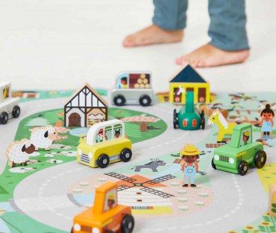 Alfombra con Circuito Campia Cross Roads