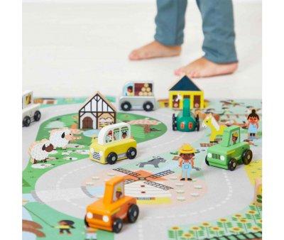 Tractor de Madera Campia Cross Roads