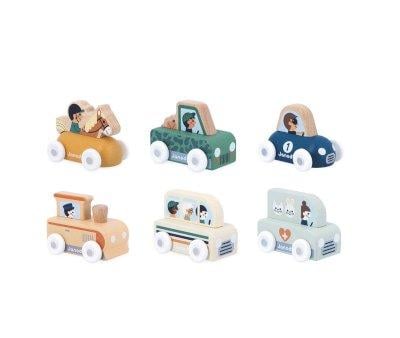 Voiture Cavalier en Bois Cross Roads Valle Blanche