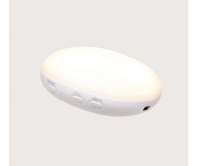 Peluche Luz-Sonido Conejo Orgnico Moonie 2.0 Rose Personalizable