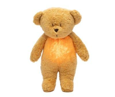 Peluche Son et Lumire Ours Organique Moonie 2.0 Honey