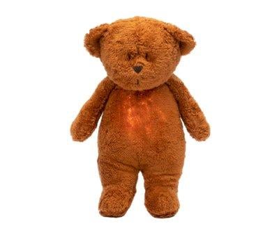 Peluche Luz-Sonido Oso Orgnico Moonie 2.0 Caramel
