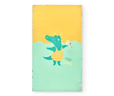 Toalha Praia Microfibra L Crocodile Personalizvel