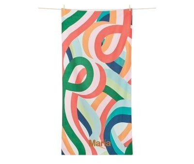 Toalha Praia L Microfibra Summer Fruit Loops Personalizvel