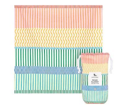 Manta de praia e picnic Stripe