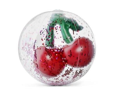 Bola de praia transparente Multi Cherry Blush