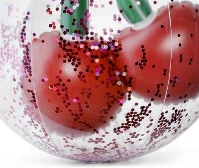 Bola de praia transparente Multi Cherry Blush