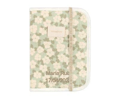 Portadocumenti Poema Opera Green Sakura Personalizzabile