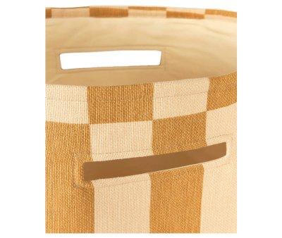 Cesta Almacenamiento Grande Vibes Mustard and Sand Tiles