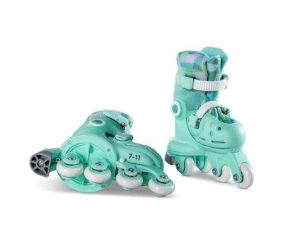 Patins  Roulettes Yvolution Twista Vert 30-34