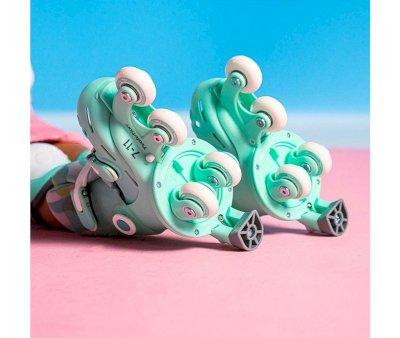Patins  Roulettes Yvolution Twista Vert 30-34
