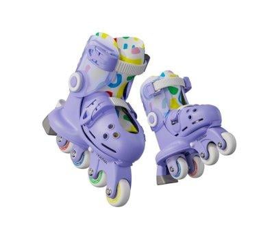 Patins  Roulettes Yvolution Twista Violet 30-34