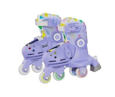 Patins  Roulettes Yvolution Twista Violet 30-34
