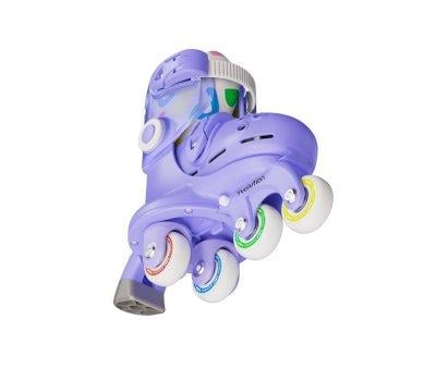 Patins  Roulettes Yvolution Twista Violet 30-34