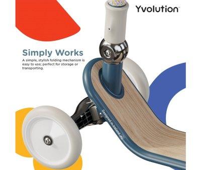 Trottinette Yvolution Classic Bleue