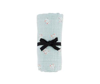 Mussola L Bianca Teddy Blush Blue