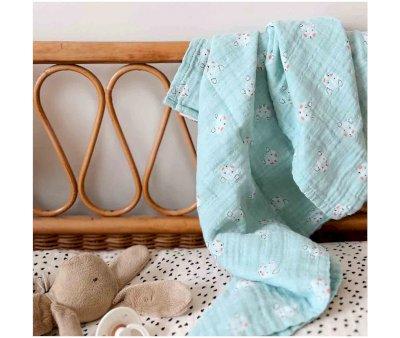 Muselina Bianca Teddy Blush Bleu Talla M
