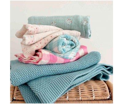 Muselina Bianca Teddy Blush Bleu Talla M