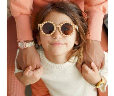 Gafas de Sol Infantil Polarizadas Original Round Sienna Gingham (18meses-10aos)