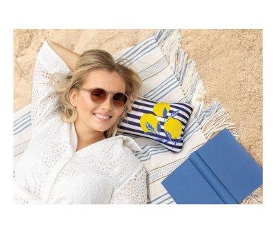 Mini Coussin de Voyage et de Lecture Lemon