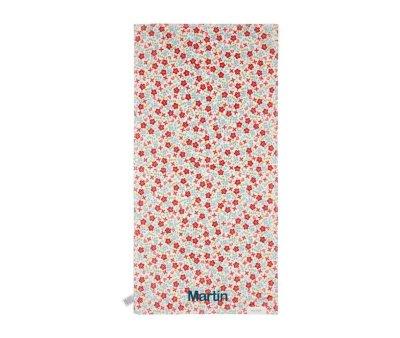 Toalla de Playa Sunny Flowers Multicolor Personalizable