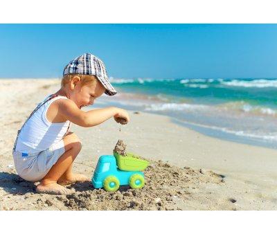 Giocattolo da Spiaggia Camioncino TruBi BiBio Turchese
