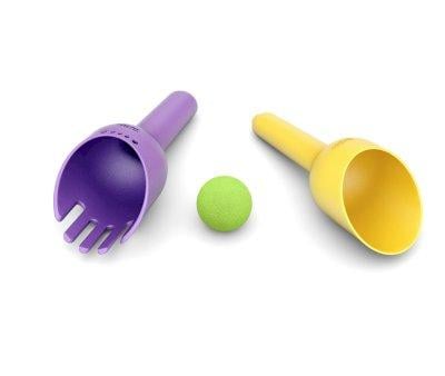 Pala Rastrillo y Pelota de Playa Violeta RakBi BiBio