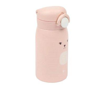 Bouteille thermique en acier Bunny Old Rose