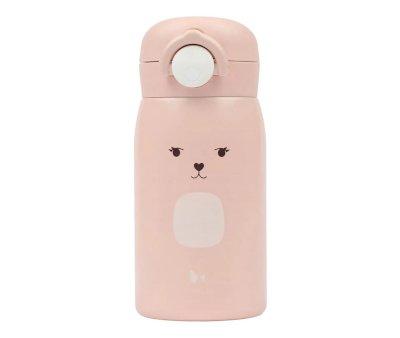 Bouteille thermique en acier Bunny Old Rose
