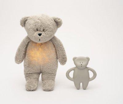 Mordedor de Caucho Natural Oso Gray