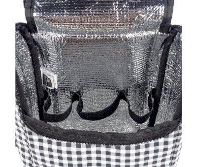 Borsa Termica I Love Vichy Nero