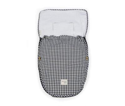 Sacco Mezza Stagione Navicella/Gruppo 0 I Love Vichy Nero