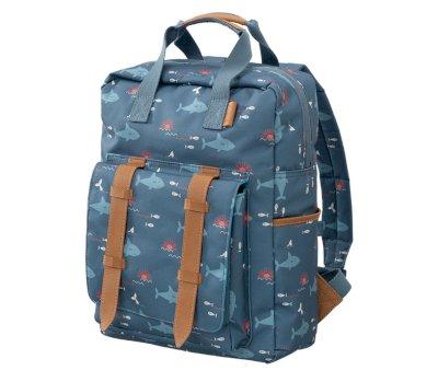 Mochila Colegio Fresk Grande Shark  Personalizvel