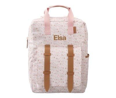 Zaino Scuola Fresk Garden Flowers Personalizzabile