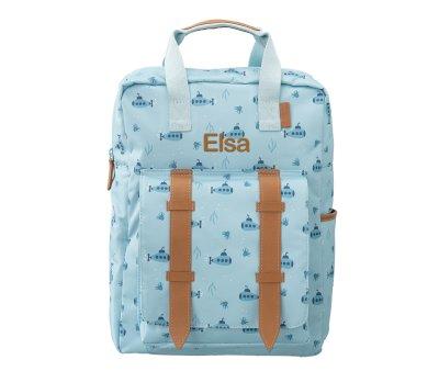 Mochila Colegio Fresk Grande Submarine Personalizvel