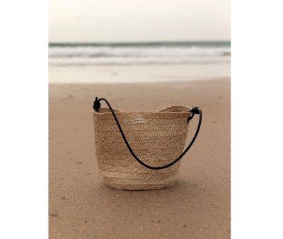 Bolso Raffia Sama Black