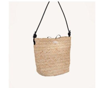 Bolso Raffia Sama Black