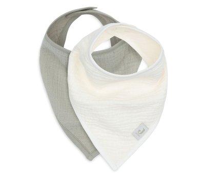 Set 2 Bandanas Olive Green/Oatmeal