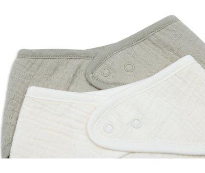 Set 2 Bandanas Olive Green/Oatmeal