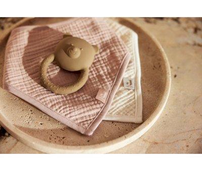 Set 2 Bandanas Wild Rose/Oatmeal