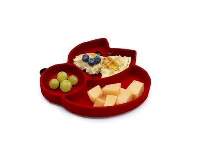 Plato de Silicona con Ventosa Lady Bug