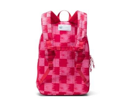 Zaino Herschel Heritage Youth New Check Yourself Raspberry Personalizzabile